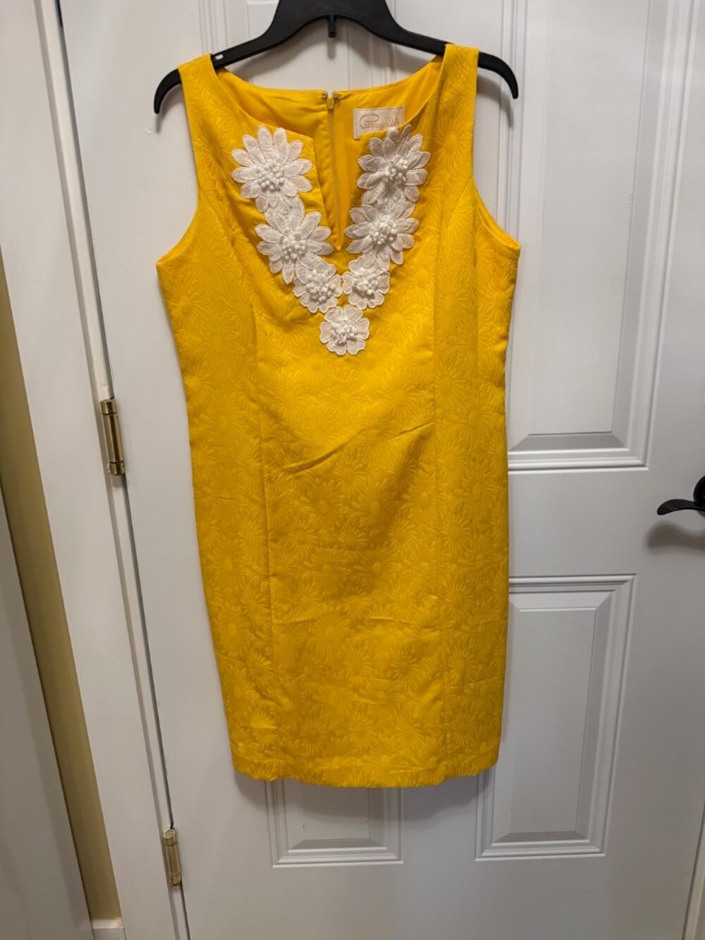 Gold Embellished Sheath